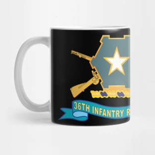 36th Infantry Regiment - DUI w Br - Ribbon X 300 Mug